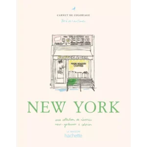 libro da colorare - new york