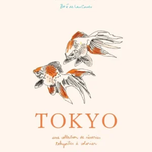 libro da colorare - tokyo